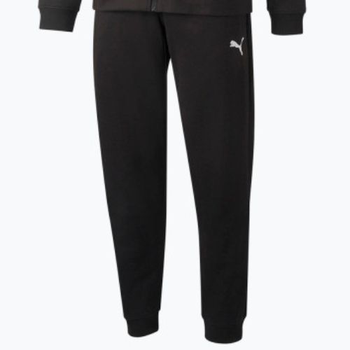 PUMA Train Fav Knitted Tracksuit pánské fotbalové tepláky černé 521682_01