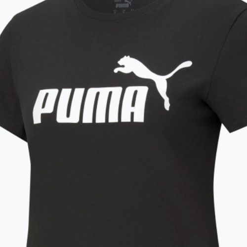 Dámské tréninkové tričko PUMA ESS Logo Tee černé 586774_01