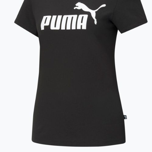 Dámské tréninkové tričko PUMA ESS Logo Tee černé 586774_01
