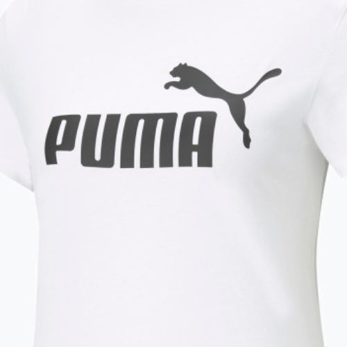 Dámské tréninkové tričko PUMA ESS Logo Tee bílé 586774_02