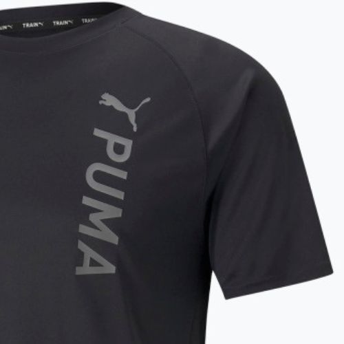 Pánské tréninkové tričko PUMA Fit Tee černé 522119_01