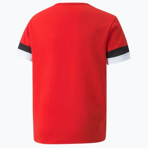 Dětské fotbalové tričko PUMA teamRISE Jersey červené 704938_01