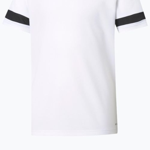 Dětské fotbalové tričko PUMA teamRISE Jersey bílé 704938_04