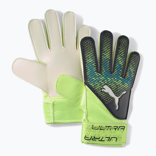 Brankářské rukavice Puma Ultra Grip 4 RC černo-zelené 04181701