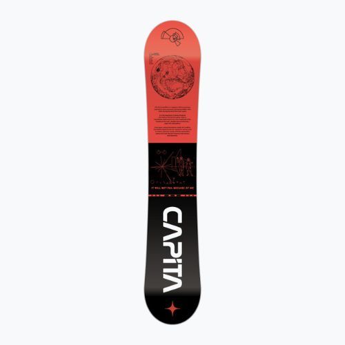 Pánský snowboard CAPiTA Outerspace Living red 1221109
