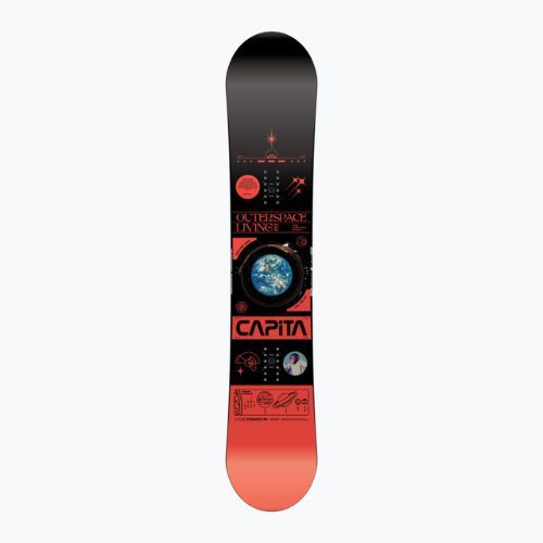 Pánský snowboard CAPiTA Outerspace Living red 1221109
