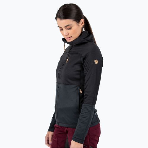 Dámská trekingová mikina Fjällräven Abisko Trail Fleece black F89589