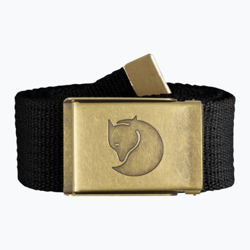 Fjällräven Canvas Brass Belt black F77297