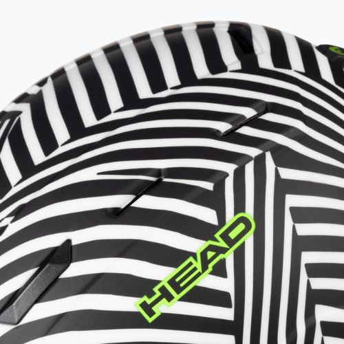 Dětská lyžařská helma HEAD Mojo Visor S2 bílo-černá 328152