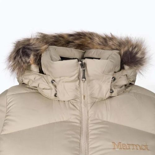 Marmot dámská péřová bunda Montreal Coat beige 78570