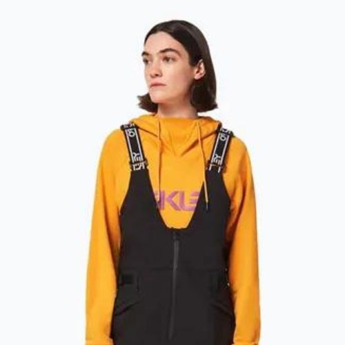 Dámské snowboardové kalhoty Oakley TC Dharma Softshell Bib Black FOA500279