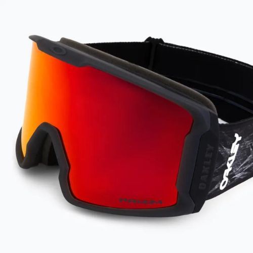 Lyžařské brýle Oakley Line Miner L červené OO7070-B4