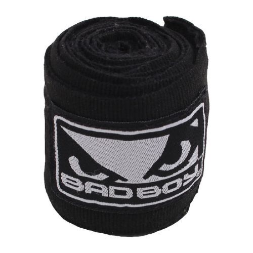 Boxerské bandáže Bad Boy bílé BBE00044