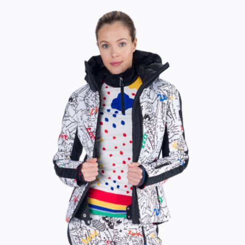 Dámská lyžařská bunda Rossignol Eco-Logic Ski white
