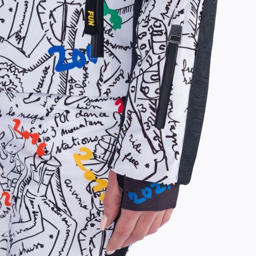 Dámská lyžařská bunda Rossignol Eco-Logic Ski white