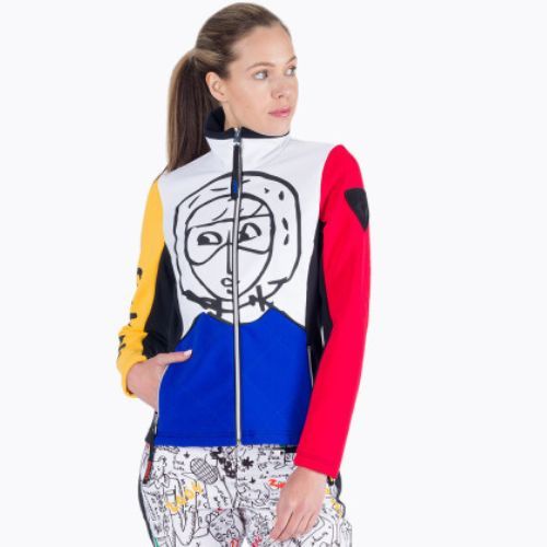 Dámská softshellová bunda Rossignol Brady Soft multicolor