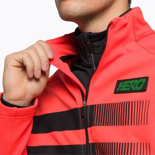 Pánská lyžařská mikina Rossignol Hero Clim red/black