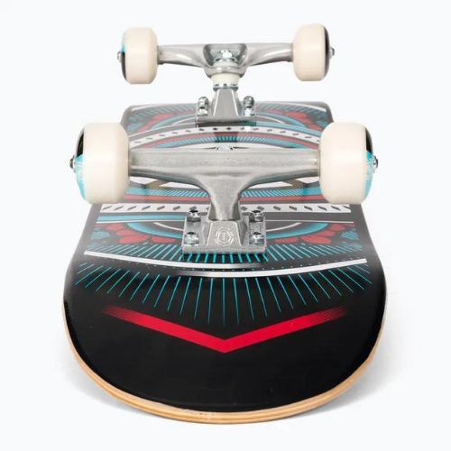 Element Hatched Red Blue barevný klasický skateboard W4CPC4