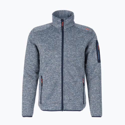 Pánská modrá fleecová mikina CMP 3H60747N/05MM