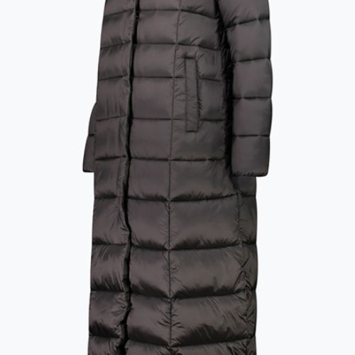 Dámská péřová bunda CMP Coat Fix Hood šedá 32K3136