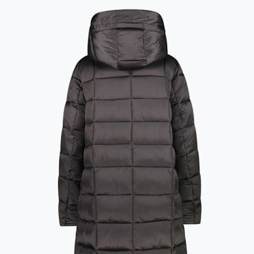 Dámská péřová bunda CMP Coat Fix Hood šedá 32K3136