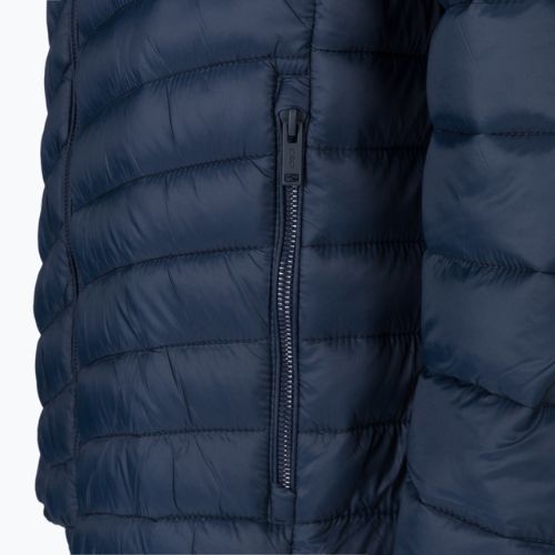 CMP Pánská péřová bunda Fix Hood navy blue 32K3147/N950