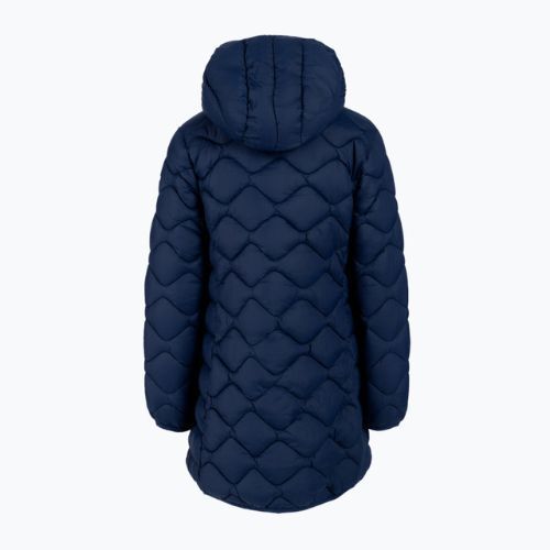 CMP dětská péřová bunda G Coat Fix Hood navy blue 32Z1145/M928
