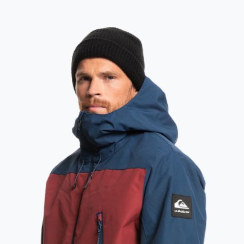 Quiksilver Sycamore pánská snowboardová bunda námořnická modrá a červená EQYTJ03335