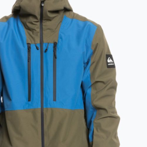 Quiksilver Muldrow pánská snowboardová bunda zelená EQYTJ03376