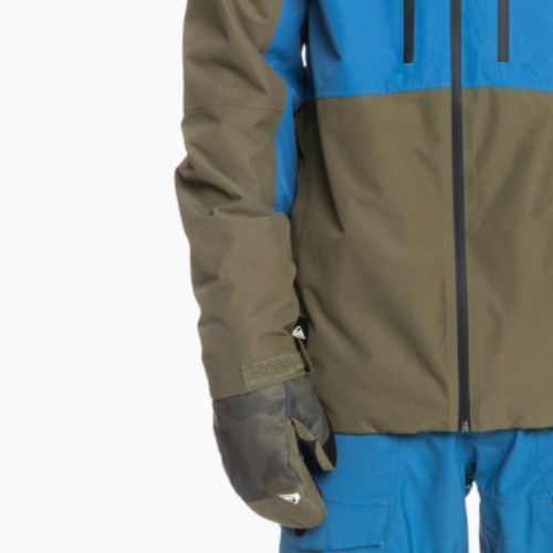 Quiksilver Muldrow pánská snowboardová bunda zelená EQYTJ03376