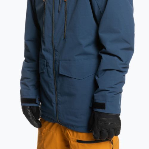 Quiksilver Fairbanks pánská snowboardová bunda modrá EQYTJ03388