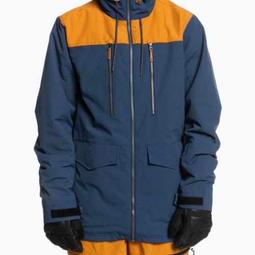 Quiksilver Fairbanks pánská snowboardová bunda modrá EQYTJ03388