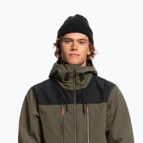 Quiksilver Fairbanks pánská snowboardová bunda zelená EQYTJ03388