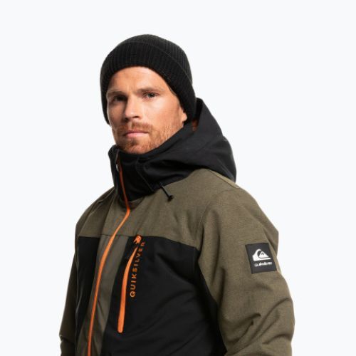 Pánská snowboardová bunda Quiksilver Dawson zelená EQYTJ03389