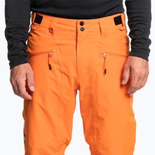 Quiksilver Boundry pánské snowboardové kalhoty oranžové EQYTP03144