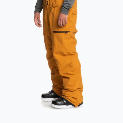 Pánské snowboardové kalhoty Quiksilver Utility Bib yellow EQYTP03153