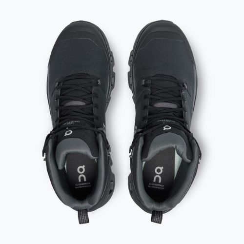 Pánská treková obuv ON Cloudrock 2 Waterproof black 6398613