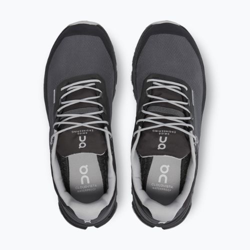 Dámská běžecká obuv ON Cloudvista Waterproof black 7498595