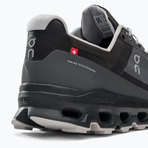 Pánská běžecká obuv ON Cloudvista Waterproof black 7498571
