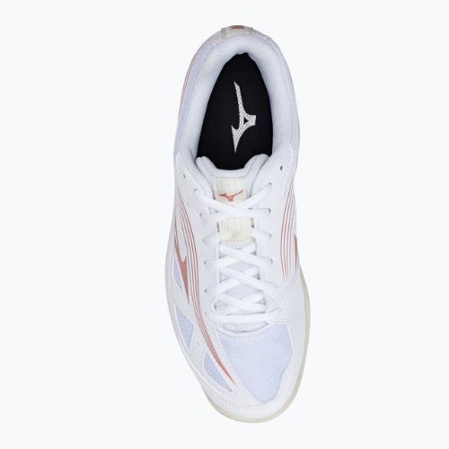 Dámská volejbalová obuv Mizuno Cyclone Speed 3 white/pink V1GC2180K36_36.0/3.5