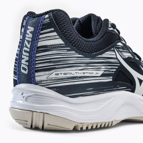 Dětská házenkářská obuv Mizuno Stealth Star C navy blue X1GC2107K02