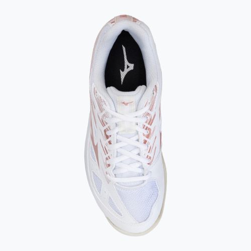 Dětská házenkářská obuv Mizuno Stealth Star C bílá X1GC2107K36