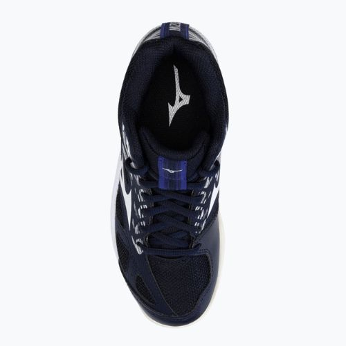 Dětská házenkářská obuv Mizuno Stealth Star Mid navy blue X1GC211502