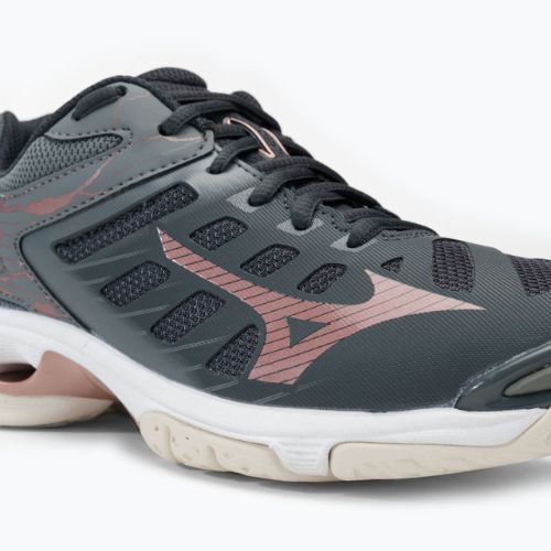 Dámská volejbalová obuv Mizuno Wave Voltage Ebony/Rose/Quiet Shade V1GC216035