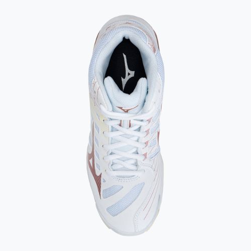 Dámská volejbalová obuv Mizuno Wave Voltage Mid white V1GC216536