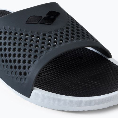 Pánské žabky arena Bruno white-grey 004372