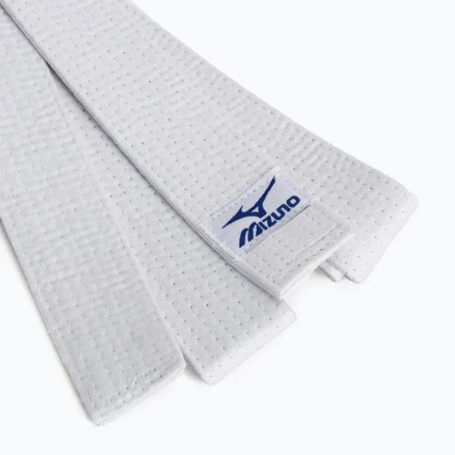 Mizuno White Belt kimono opasek bílý VJ1180
