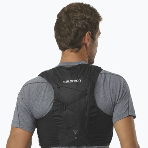 Běžecký batoh Salomon Active Skin 4 set černý