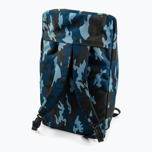 YOKKAO Convertible Camo Gym Bag modrá/černá BAG-2-B