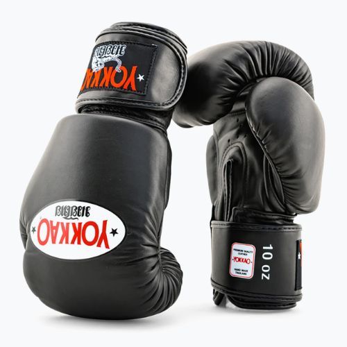 YOKKAO Matrix boxerské rukavice černé BYGL-X-1